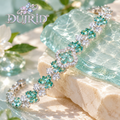 Sea Glass Clover Bracelet