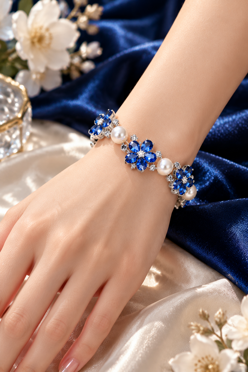Sapphire Garden Bracelet